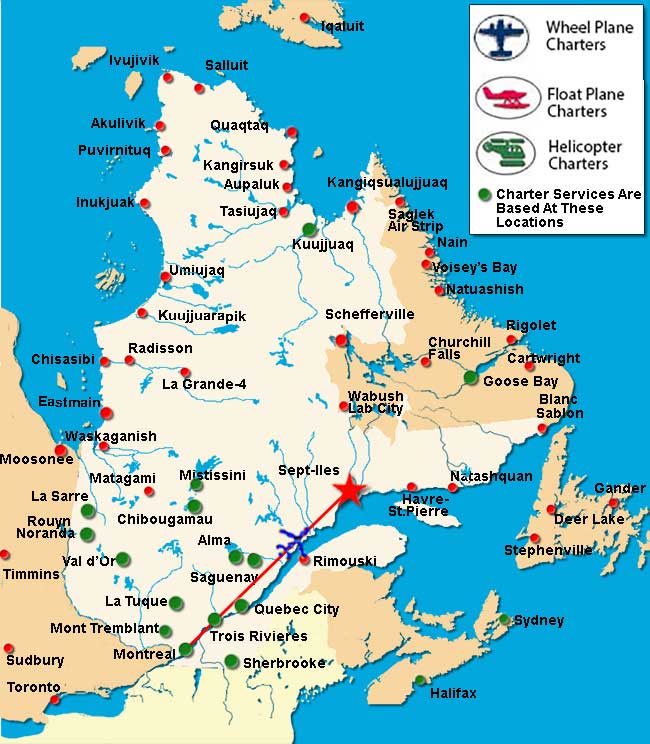 Montreal Charter Flights